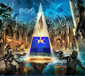 Writers of the Future 1st Place Trophy