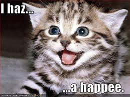 I haz a happee